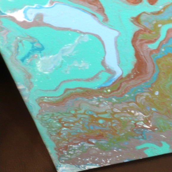 Original Acrylic Painting - TROPICAL DREAM, Designs By Sandy,12x12 - Picture 3 of 13